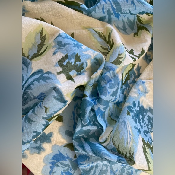 Surkana Other - Blue Flowered Sarong/Pareo